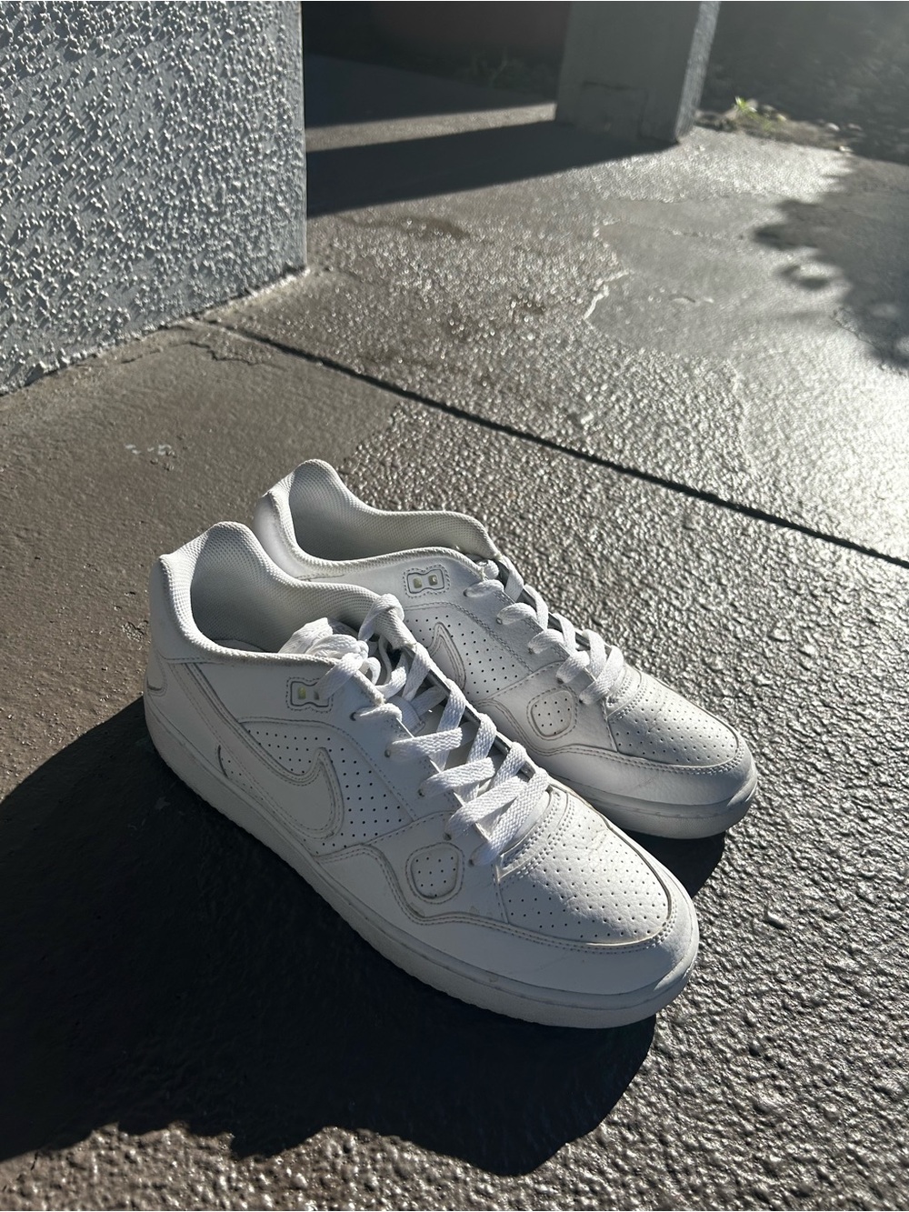 Nike Son of Force Low Triple White(Men’s 10.5)